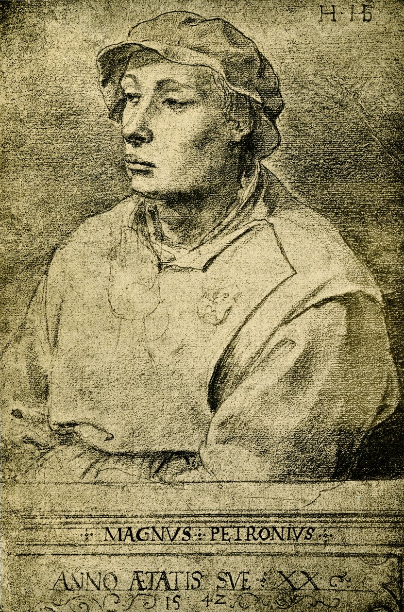 Petronius af Hans Holbein der Jüngere
