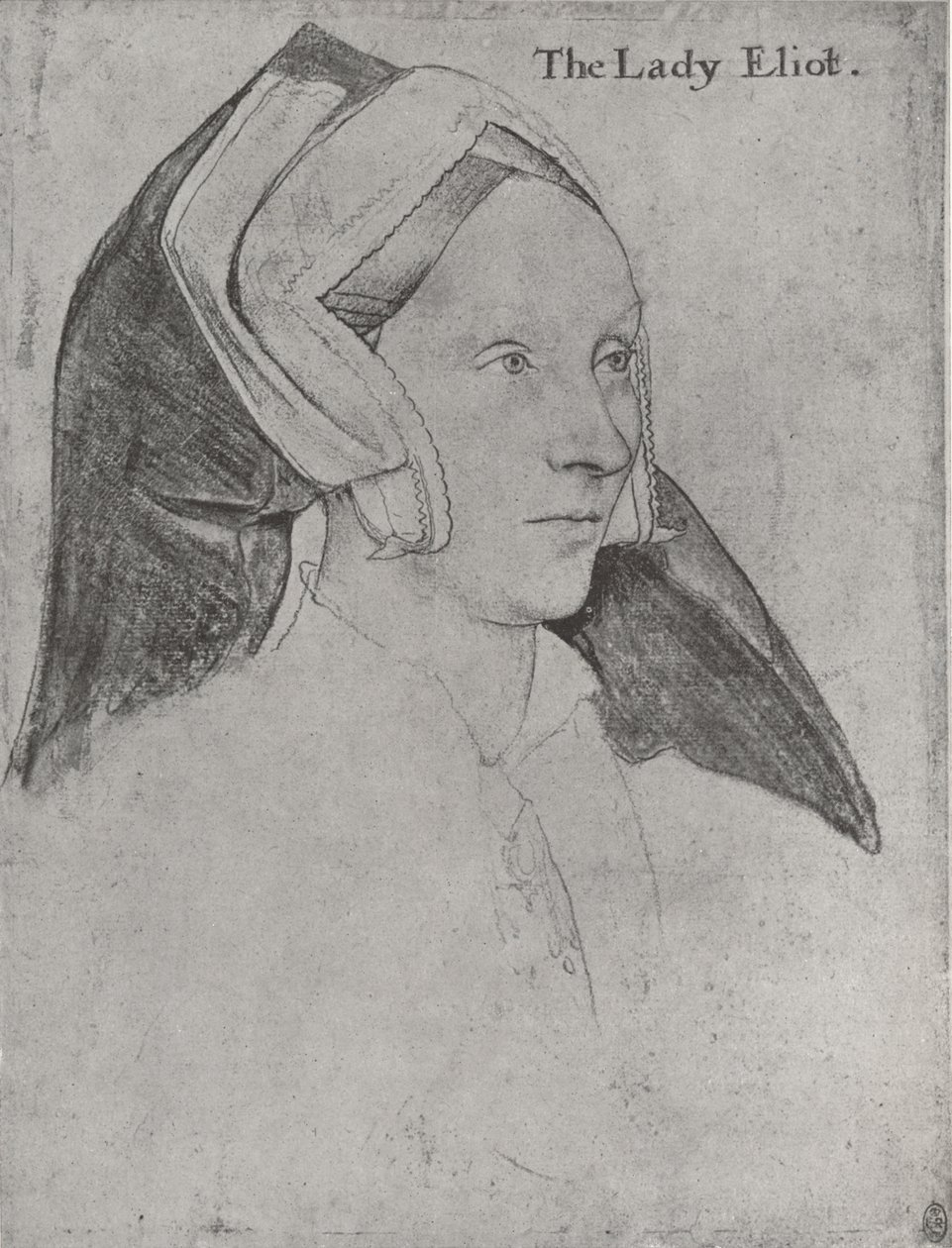 Margaret, Lady Elyot, c1532-1534 1945 af Hans Holbein der Jüngere