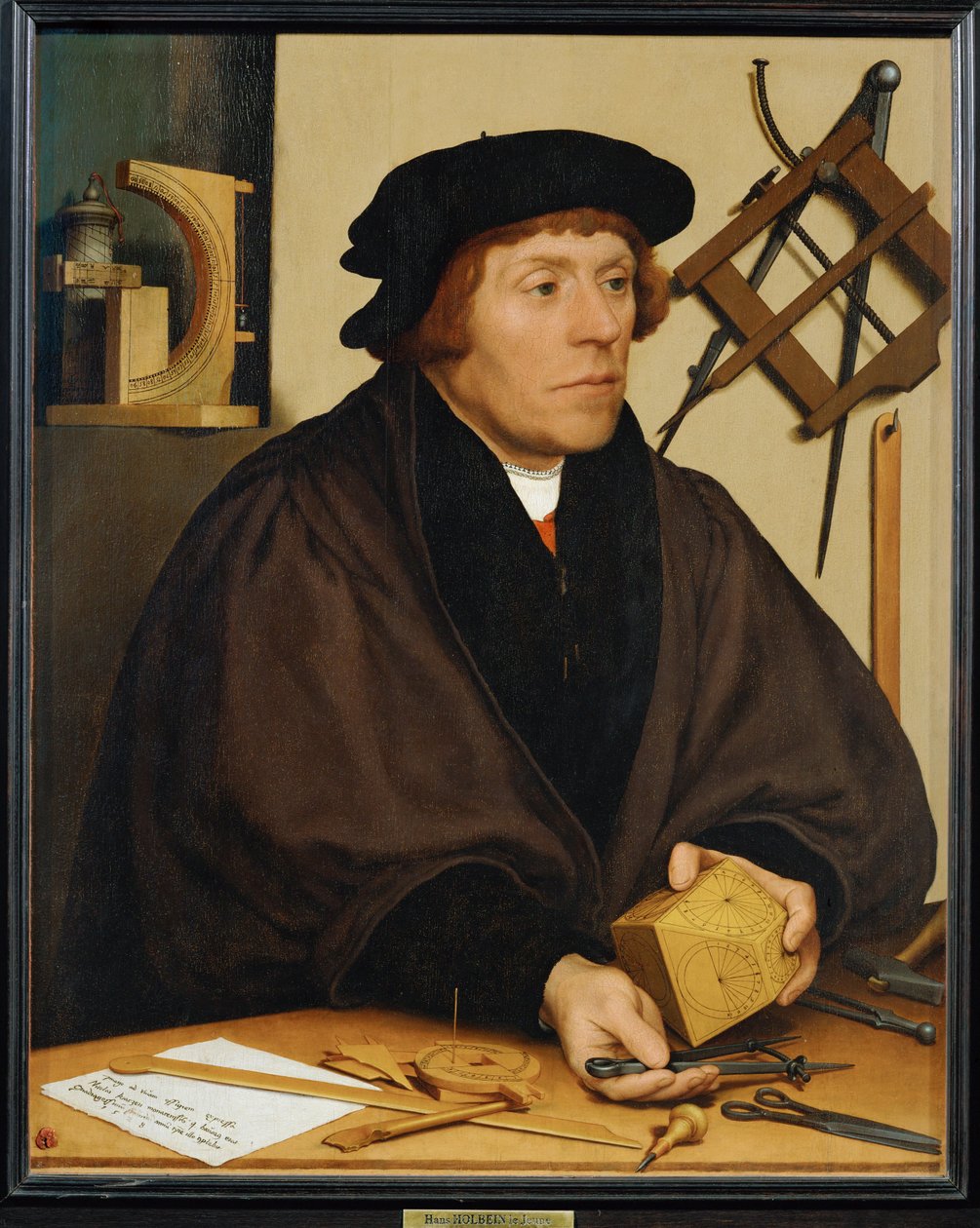 Nicolas Kratzer, astronom for kong Henrik VIII ... af Hans Holbein the Younger