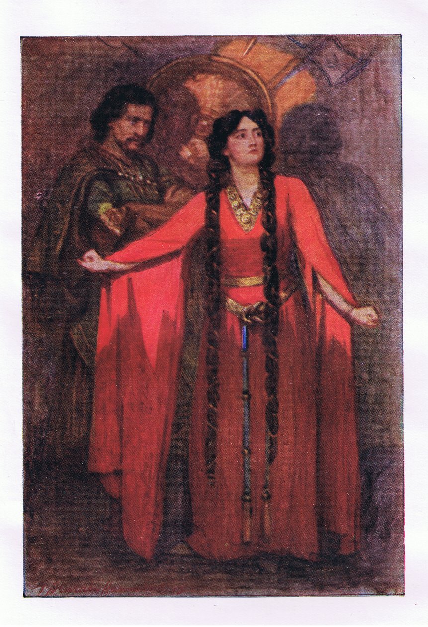 O! aldrig skal solen den morgen se (MacBeth), fra The Complete Works of Shakespeare udgivet af George Harrap & Co Ltd, 1920