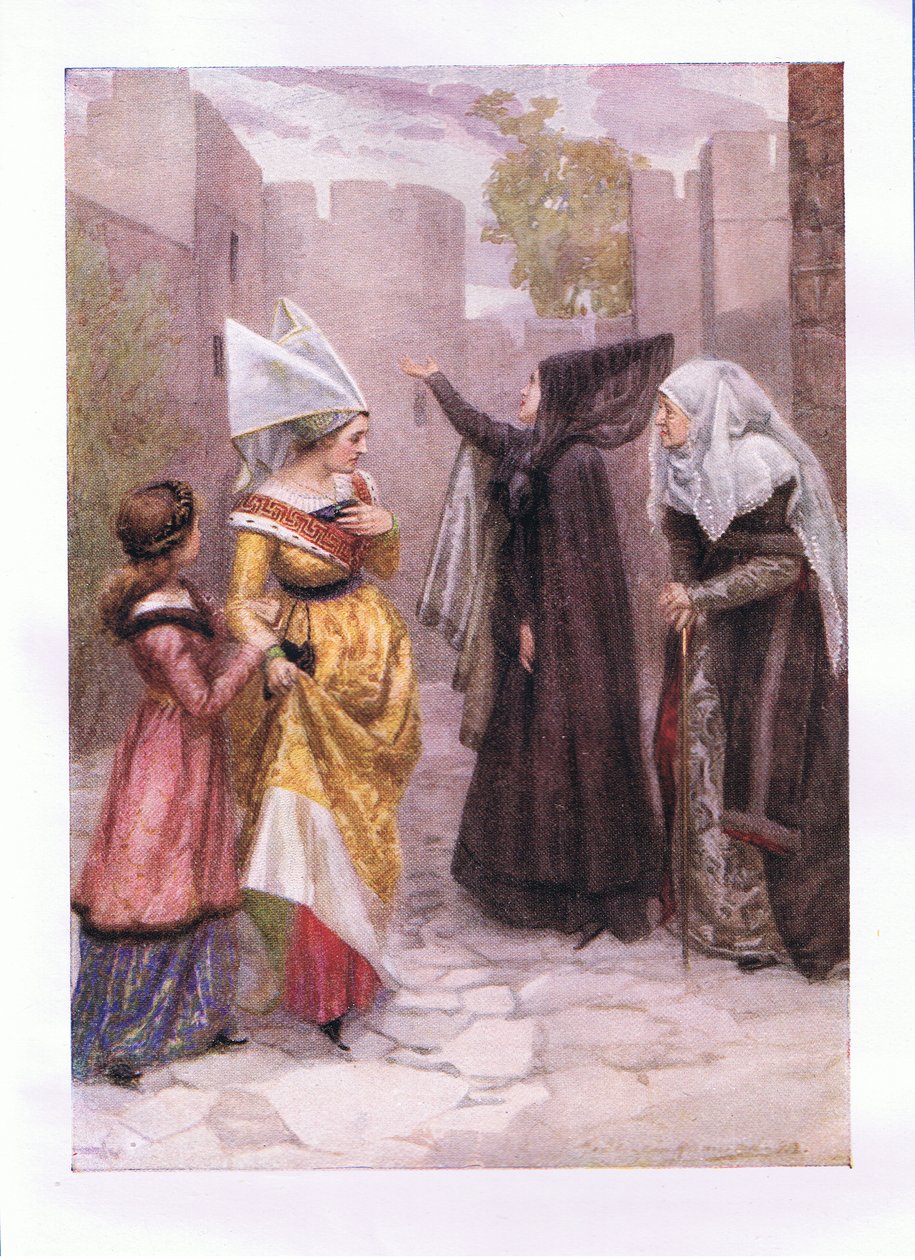 Skam med jer ældgamle sten, de ømme tøser, som misundelse har immuniseret inden for jeres vægge (Kong Richard III), fra The Complete Works of Shakespeare udgivet af George Harrap & Co Ltd, 1920