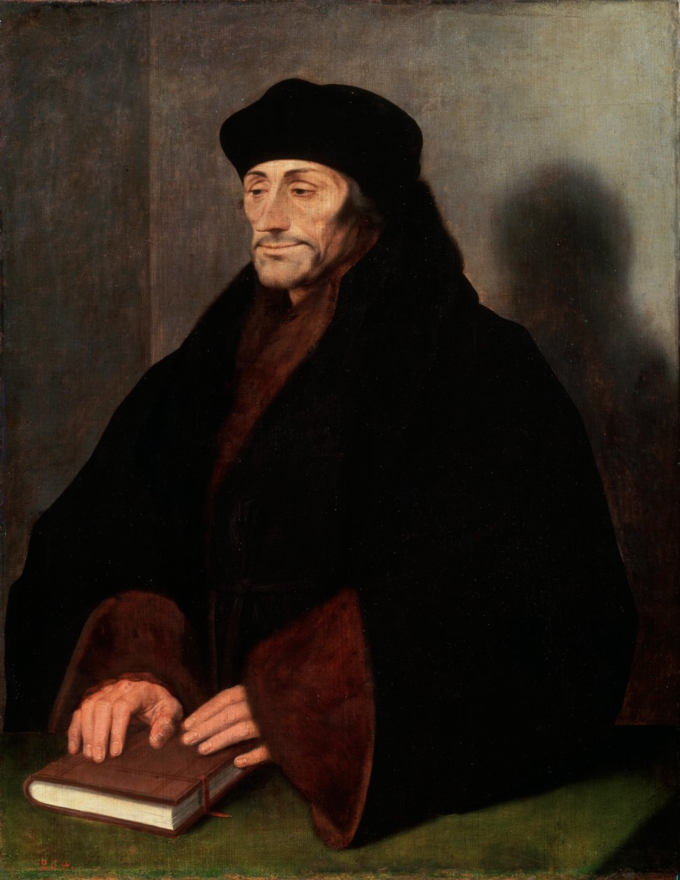 Portræt af Erasmus af Rotterdam, 146669-1536, 1523 af Hans Holbein der Jüngere