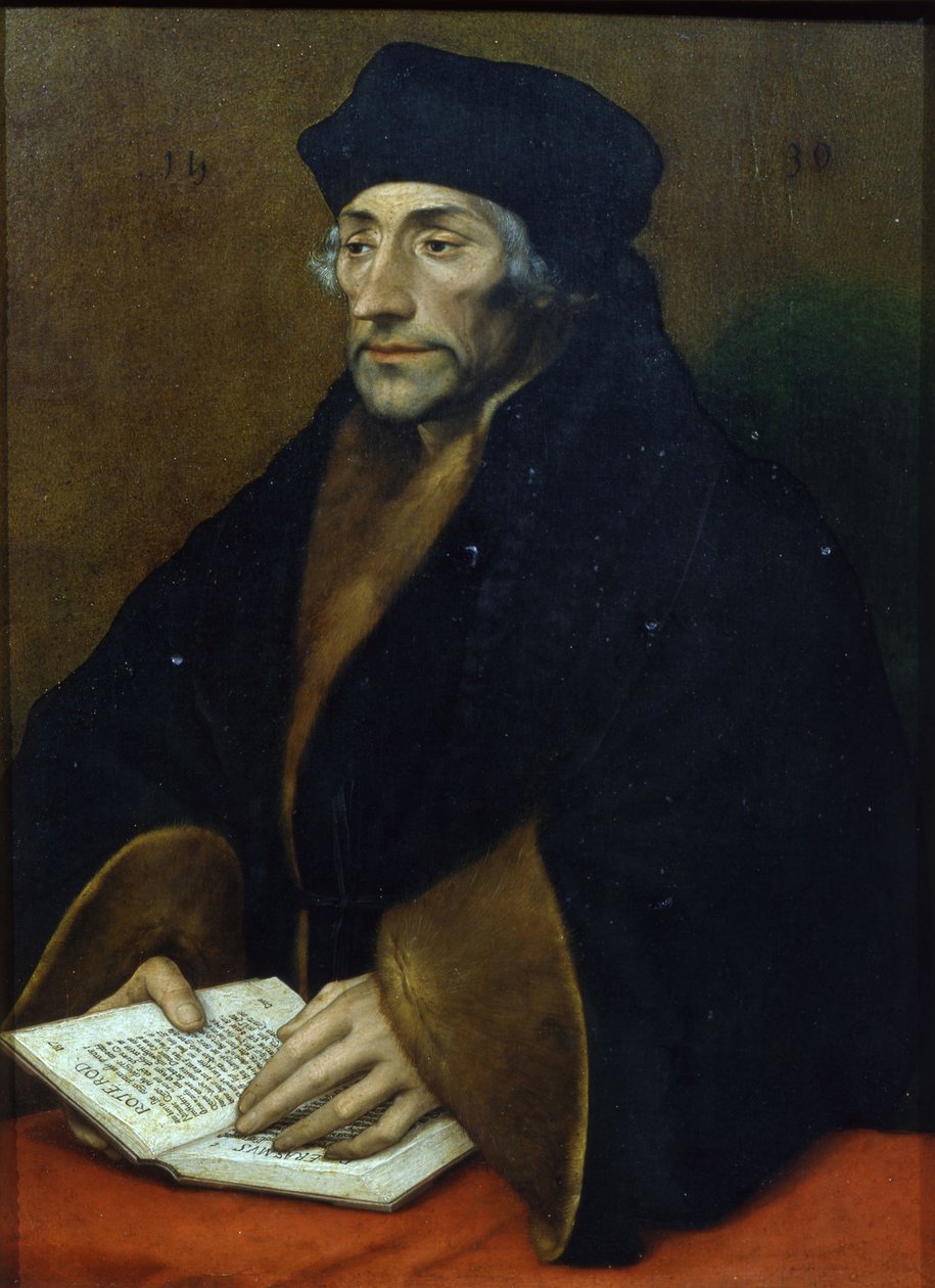 Portræt af Erasmus af Rotterdam 1467-1536, 1530 af Hans Holbein der Jüngere
