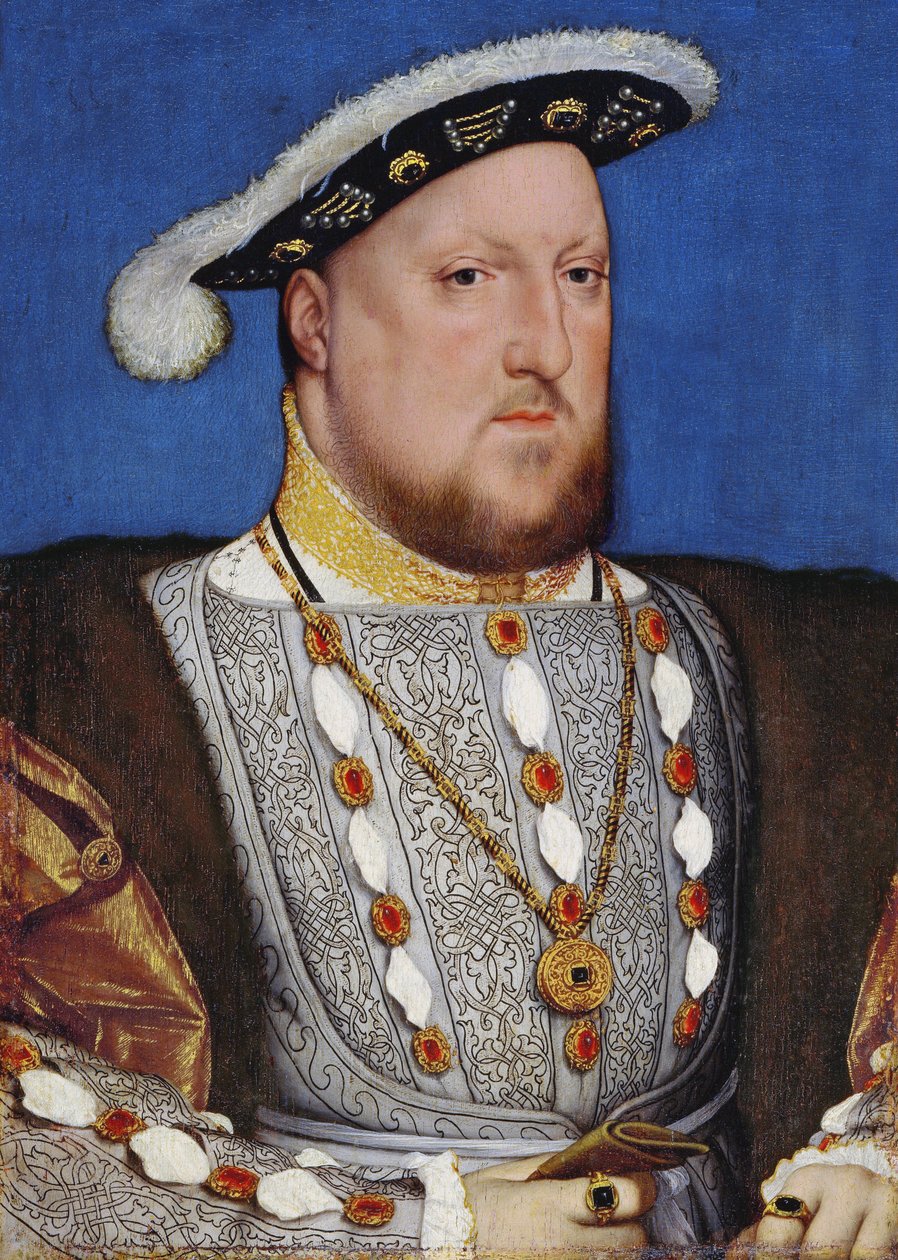 Portræt af Henrik VIII af England af Hans Holbein the Younger