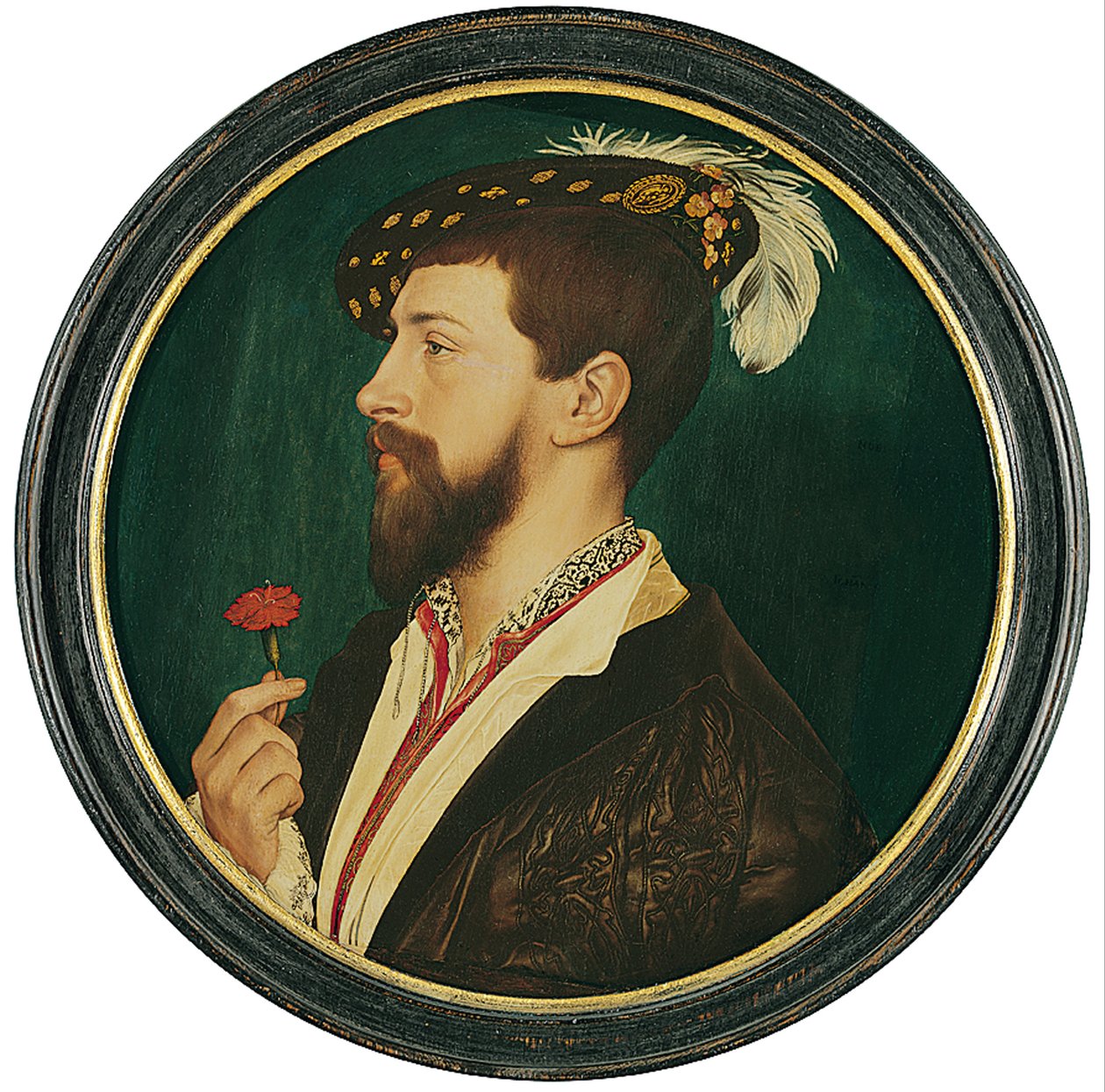 Portræt af Simon George af Cornwall af Hans Holbein der Jüngere