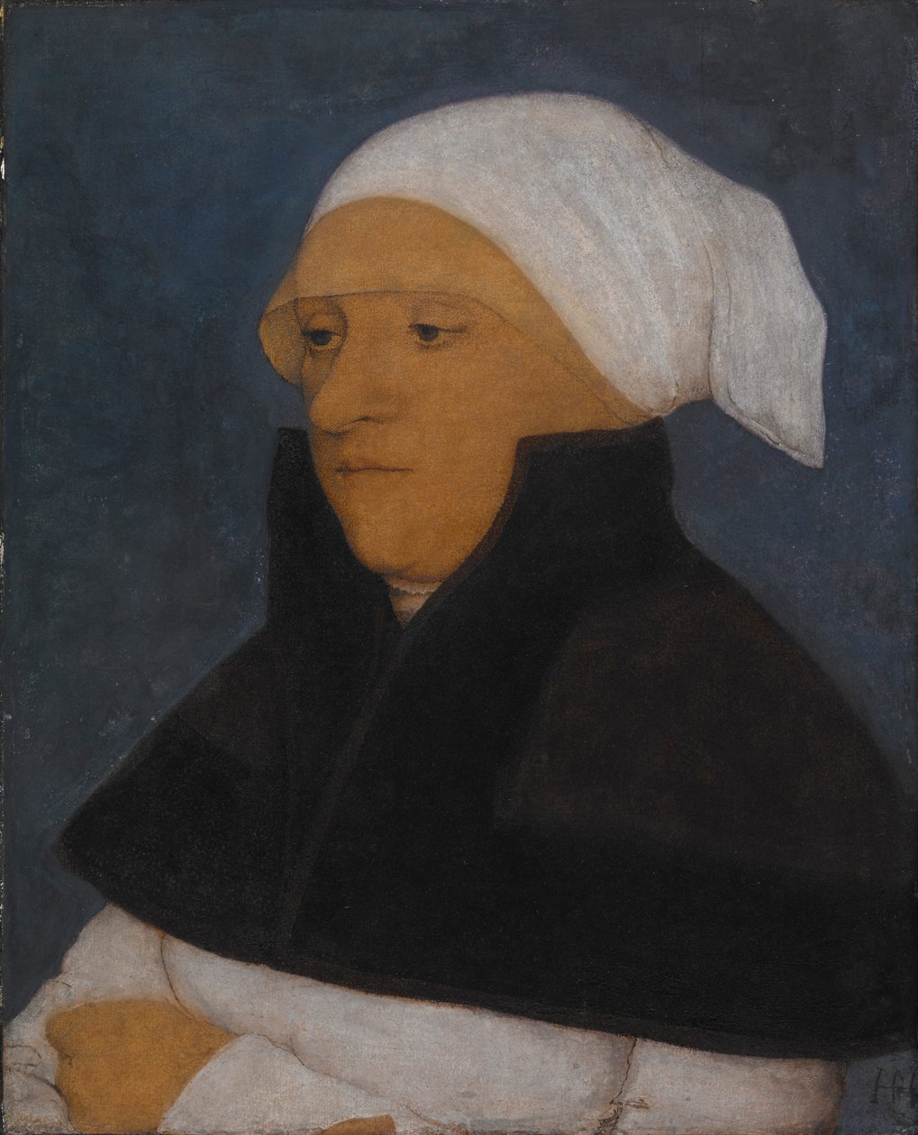 Portræt af en ukendt dame af Hans Holbein the Younger