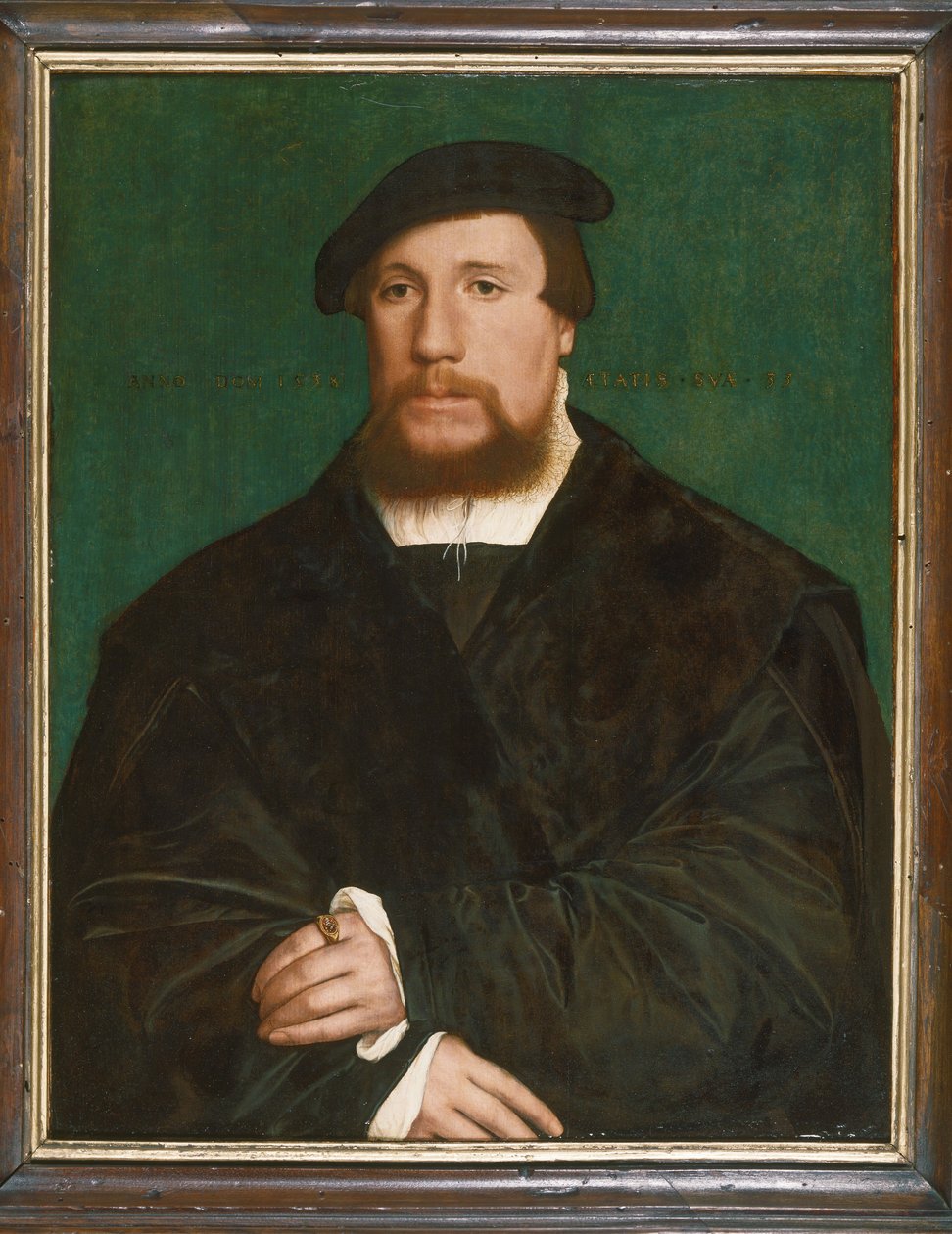 Portræt af en hansestads-købmand af Hans Holbein the Younger