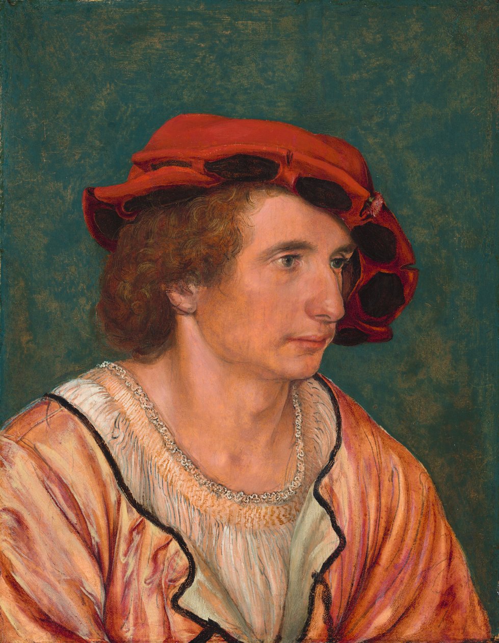 Portræt af en ung mand af Hans Holbein the Younger