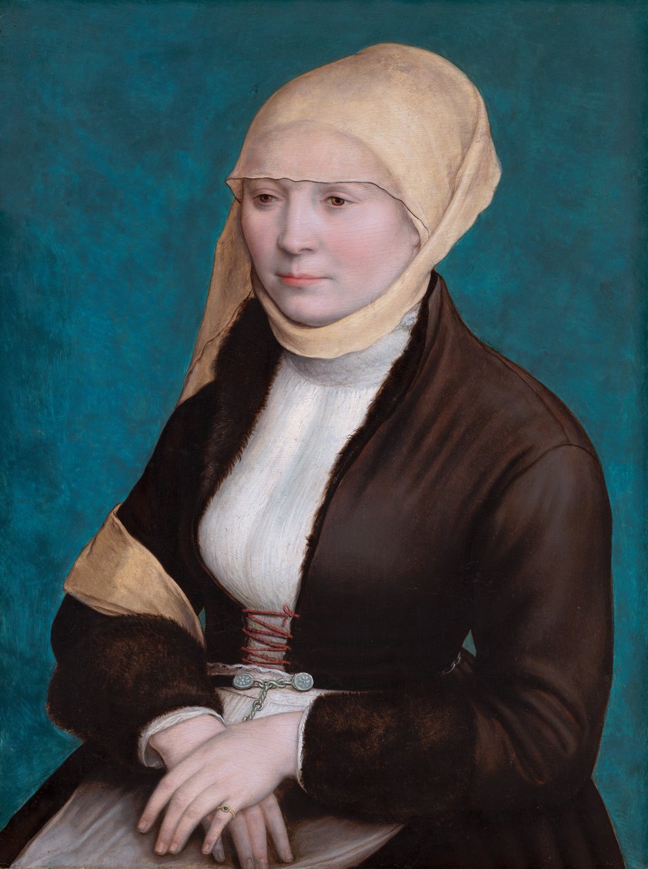 Portræt af en kvinde fra Sydtyskland af Hans Holbein the Younger