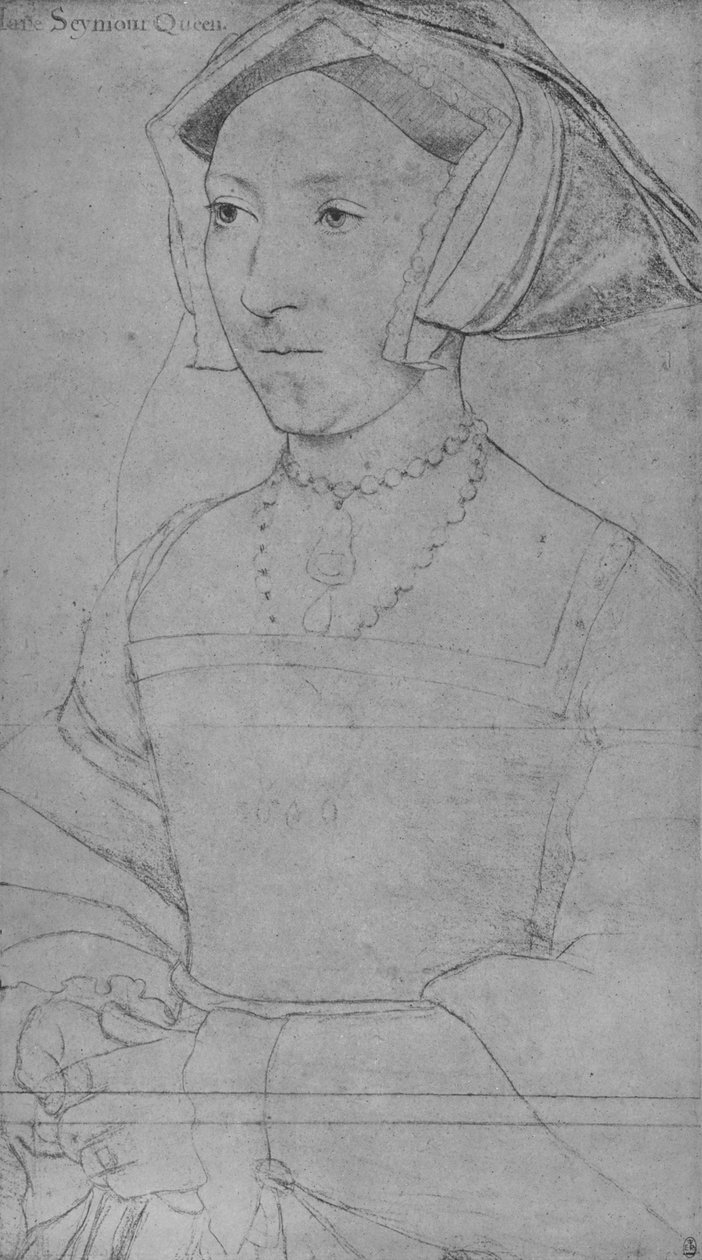 Dronning Jane Seymour, c1536-1537 1945 af Hans Holbein der Jüngere
