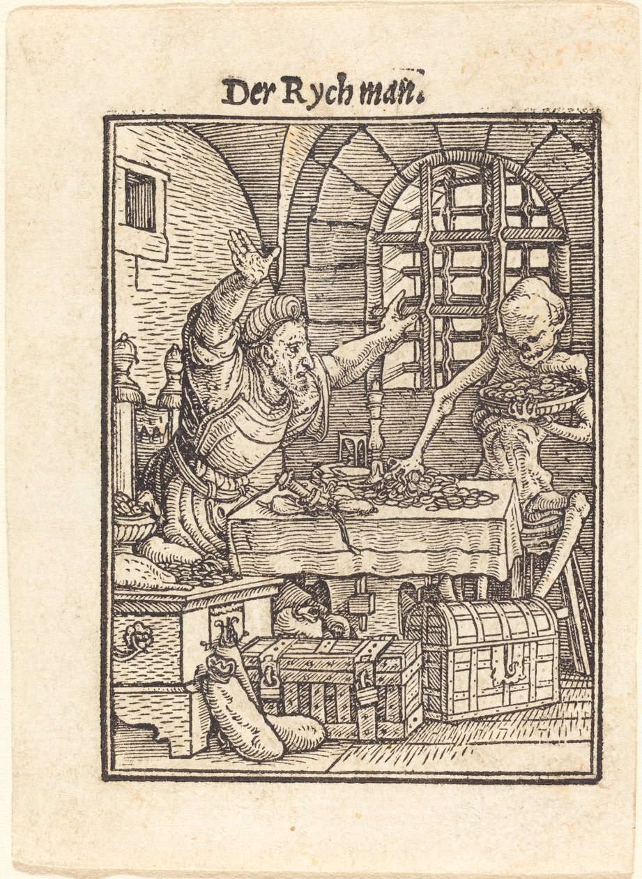 Rig mand af Hans Holbein der Jüngere