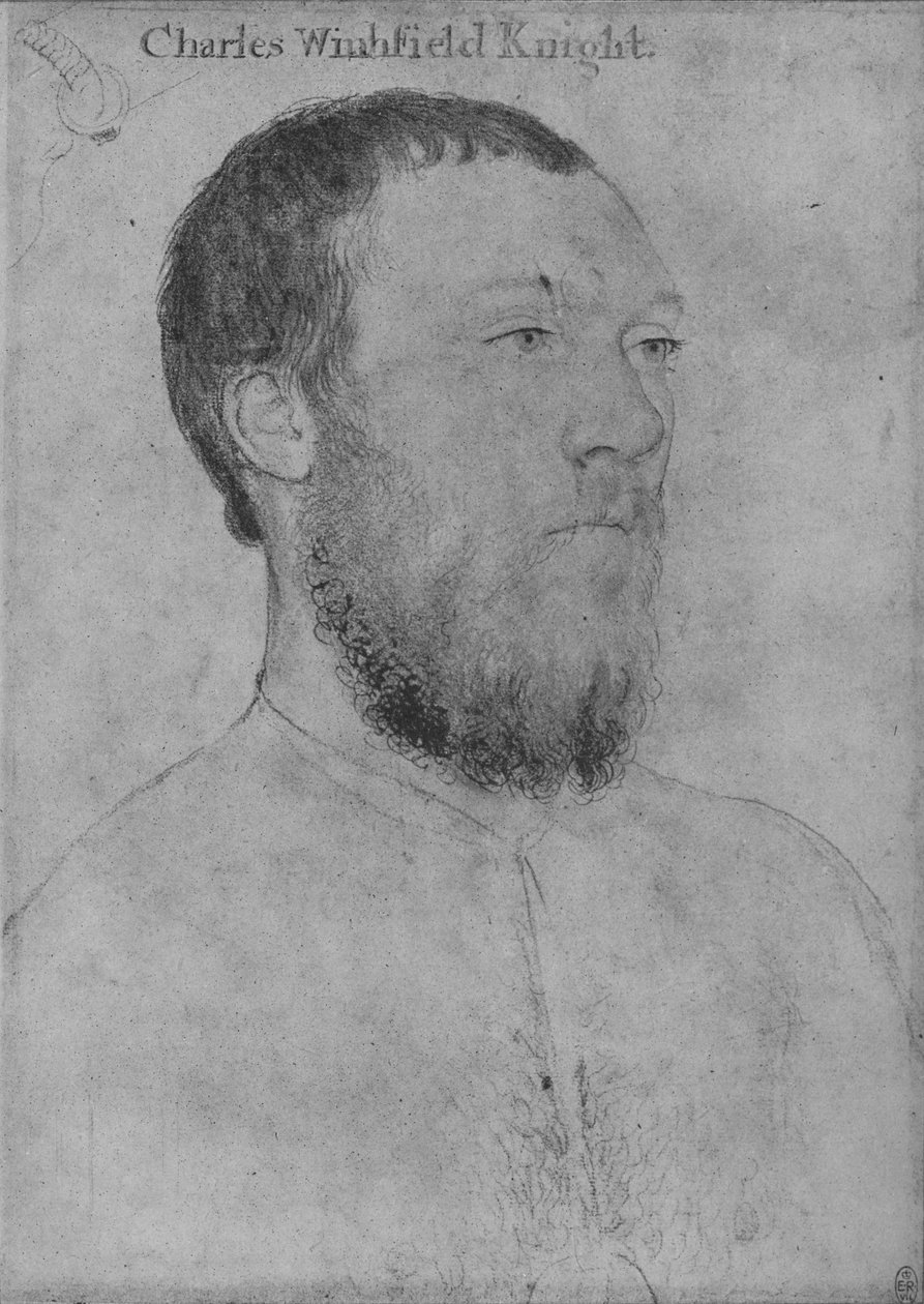 Sir Charles Wingfield, c1532-1540 1945 af Hans Holbein der Jüngere