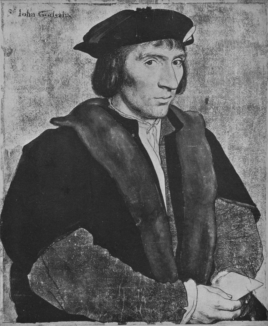Sir John Godsalve, c1532-1534 1945 af Hans Holbein der Jüngere