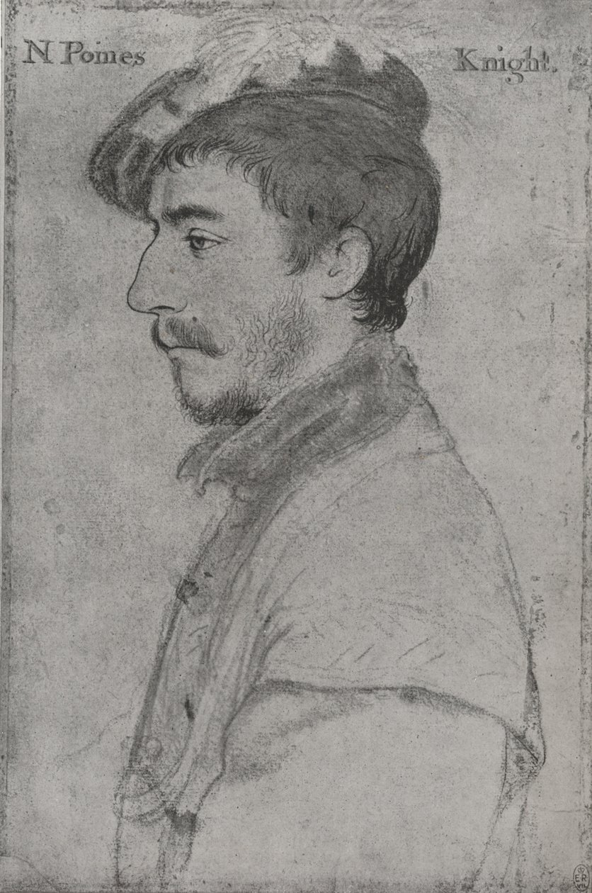 Sir Nicholas Poyntz, c1533-1543 1945 af Hans Holbein der Jüngere
