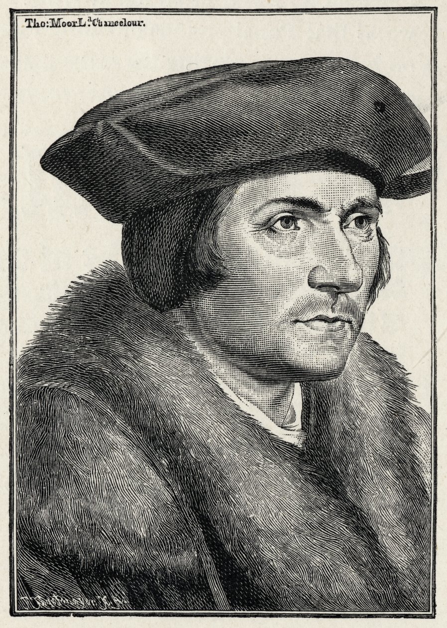 Sir Thomas More - af Hans Holbein der Jüngere
