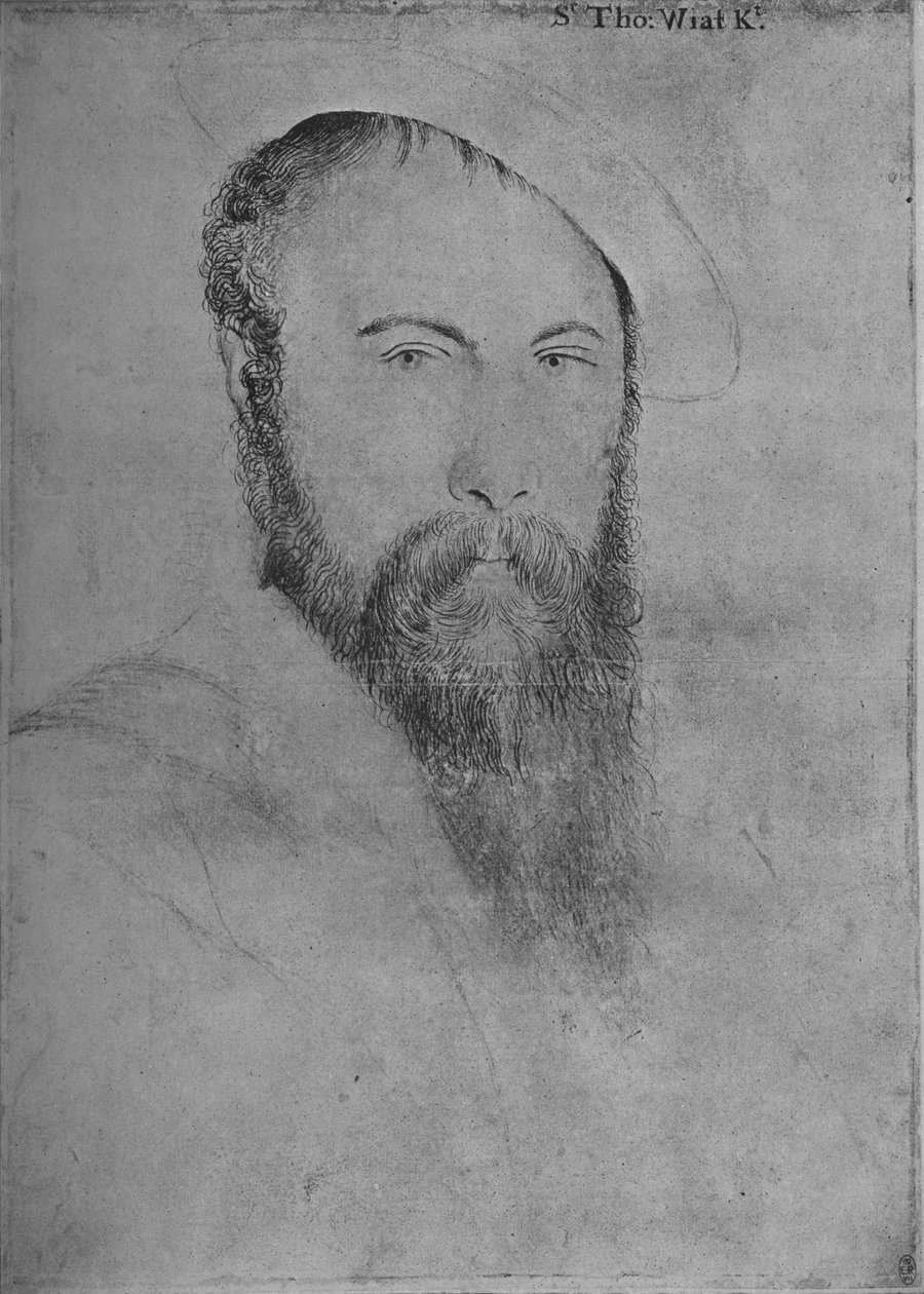 Sir Thomas Wyatt Copy, c1535-1553 1945 af Hans Holbein der Jüngere