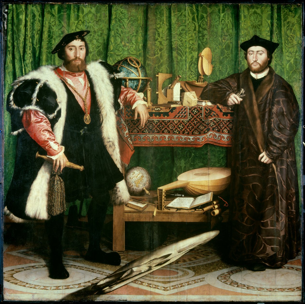 Ambassadørerne af Hans Holbein the Younger