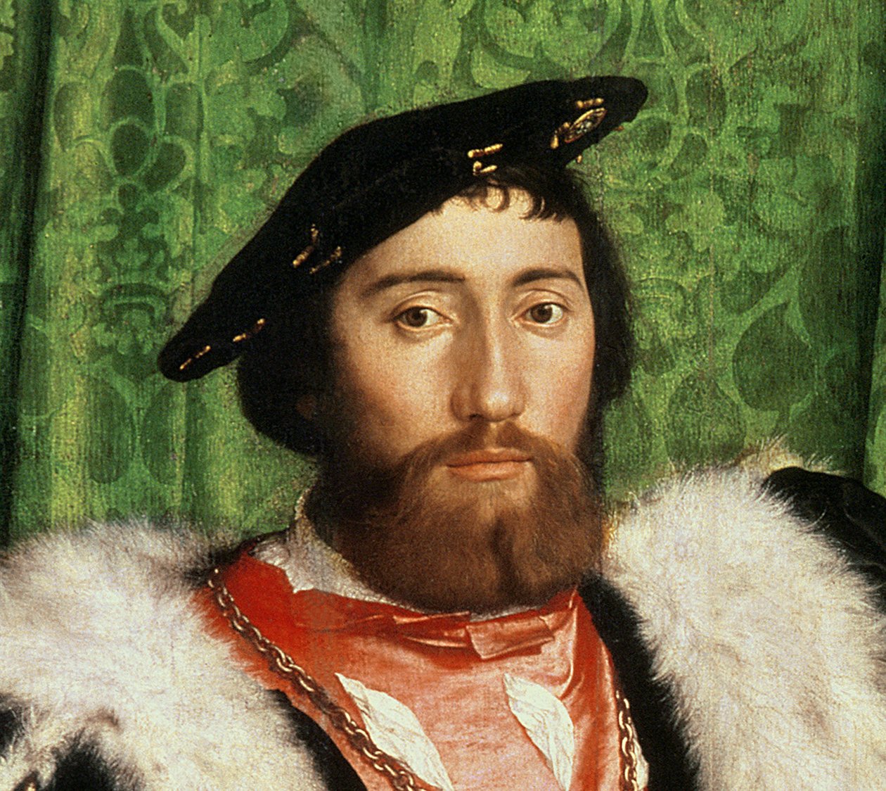 Ambassadørerne, 1533 (detalje af 122676) af Hans Holbein der Jüngere
