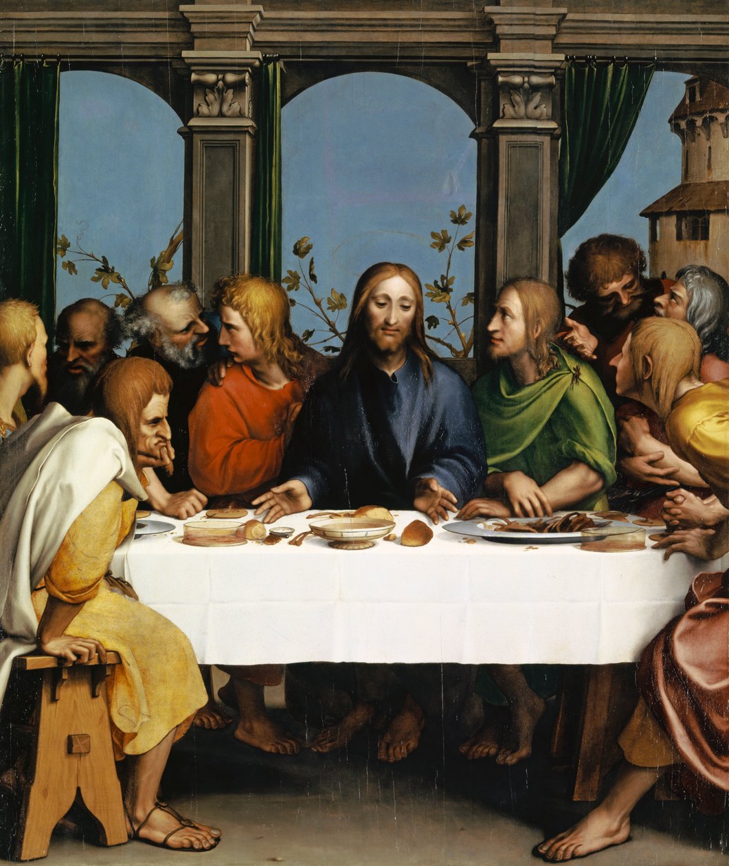 Den sidste nadver, ca. 1527 af Hans Holbein der Jüngere