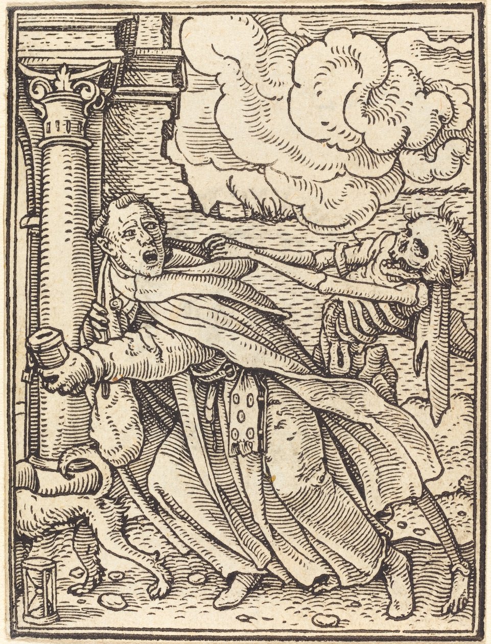 Troldmandsbroderen af Hans Holbein der Jüngere