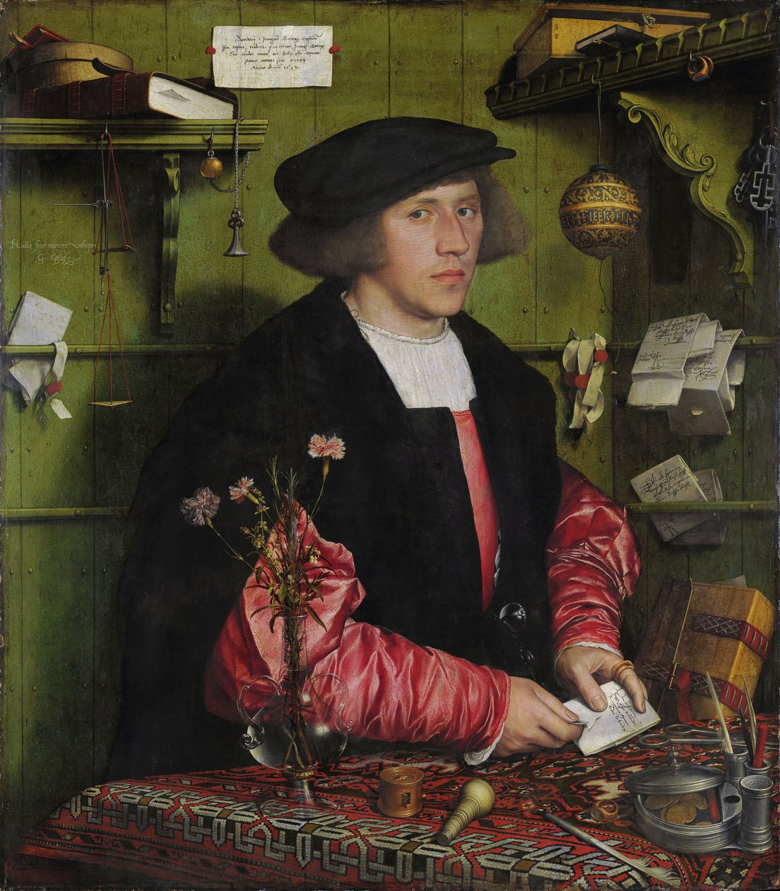 Købmanden Georg Gisze af Hans Holbein the Younger