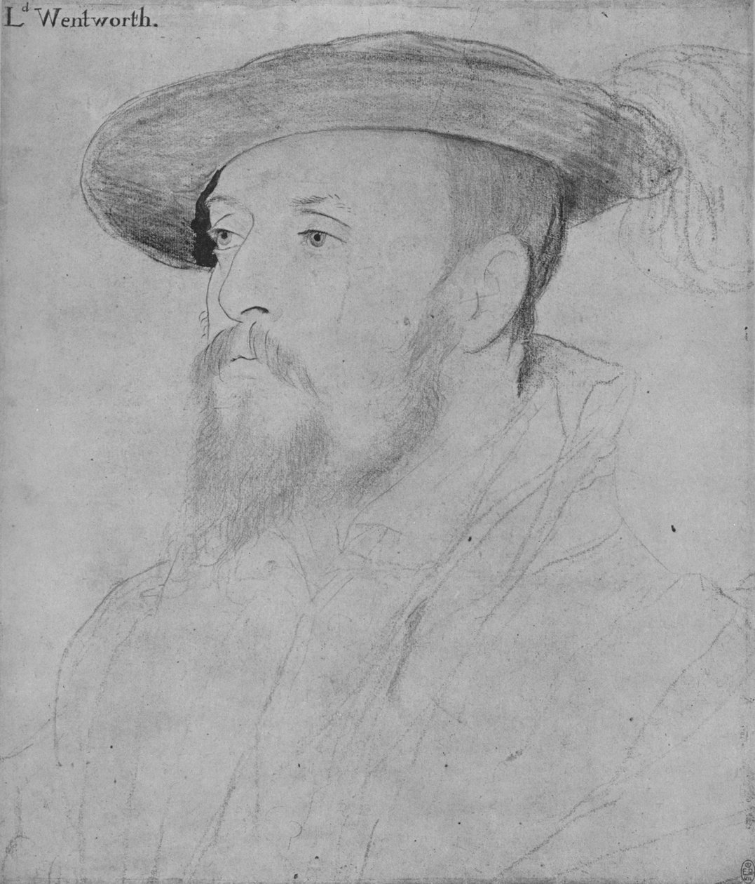 Thomas, Baron Wentworth, c1532-1543 1945 af Hans Holbein der Jüngere
