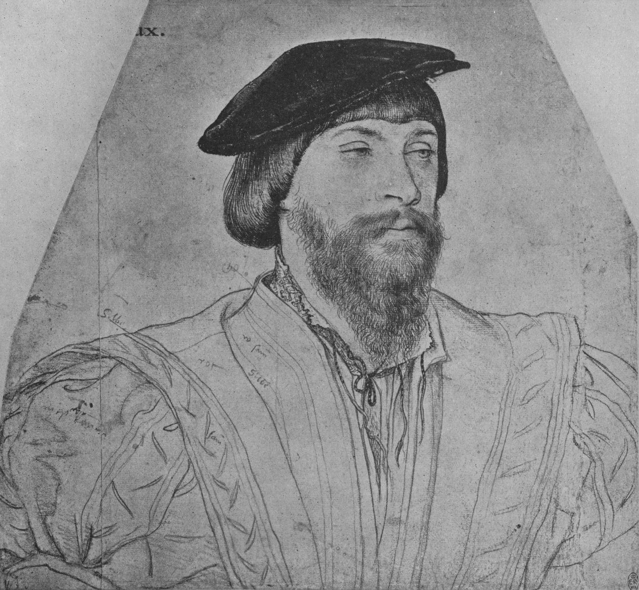 Thomas, Lord Vaux, c1533 1945 af Hans Holbein der Jüngere