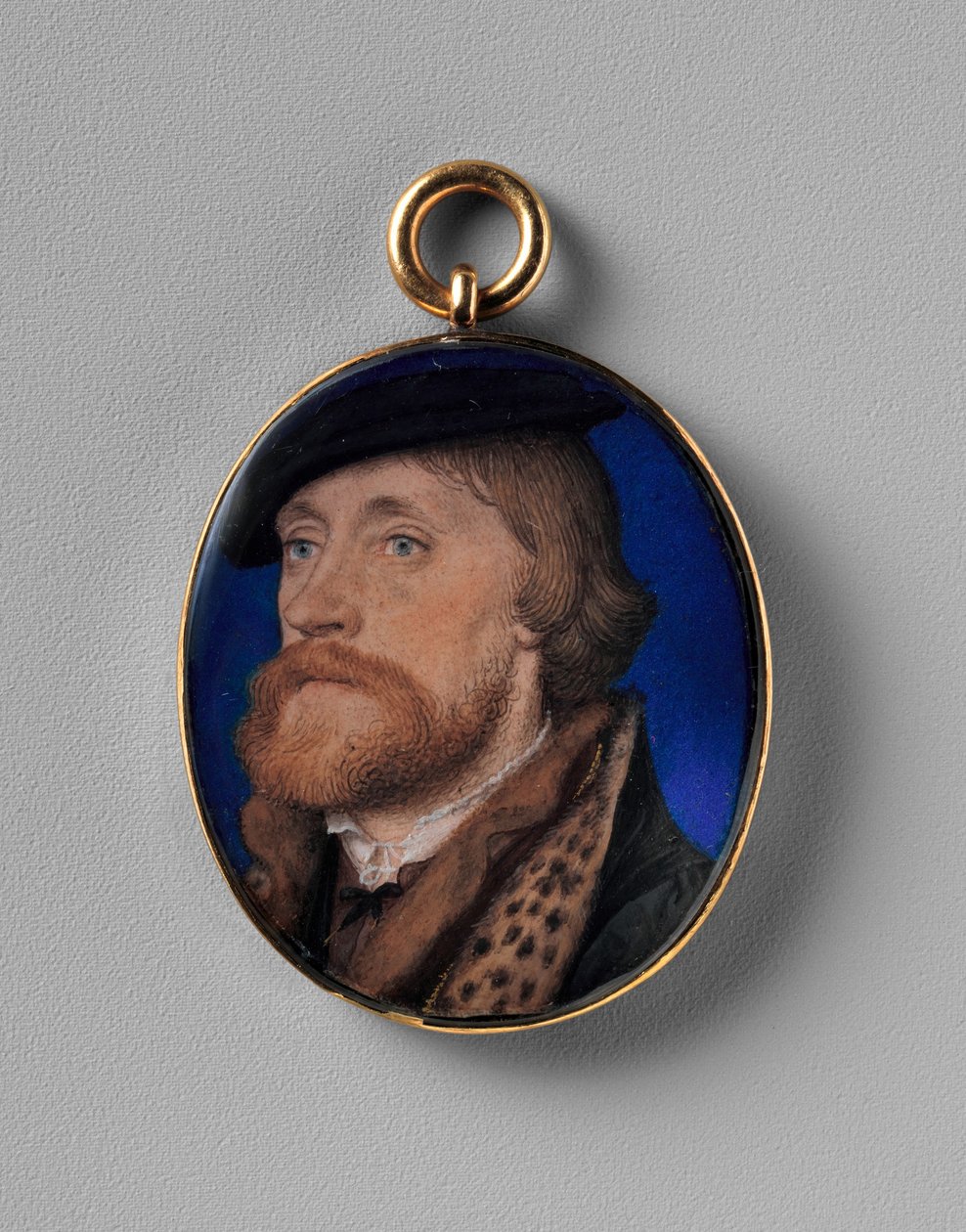Thomas Wriothesley, første jarl af Southampton, ca. 1535 (vellum lagt på kort) af Hans Holbein der Jüngere