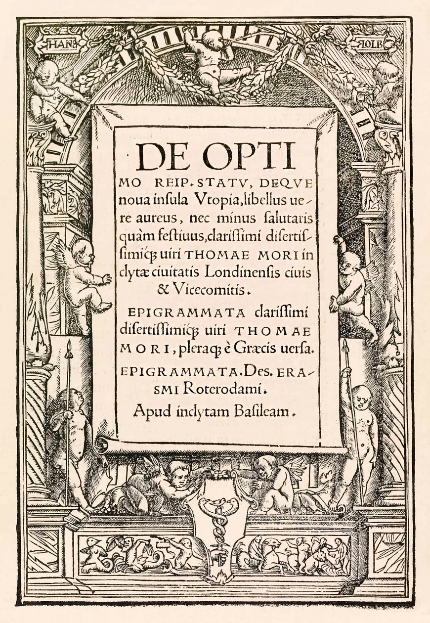 Titelside fra 1518 Basel tredje udgave af 
