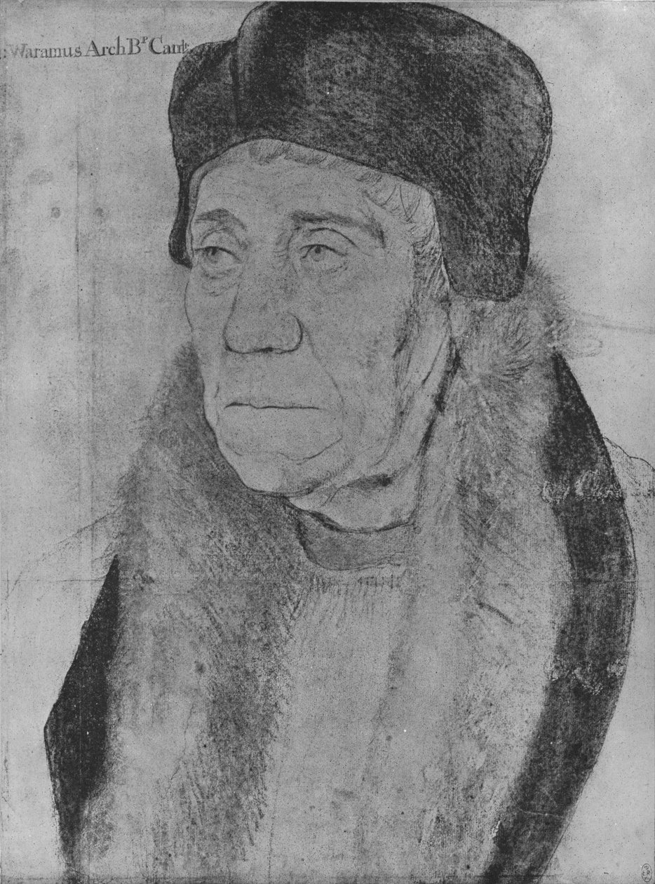 William Warham, ærkebiskop af Canterbury, 1527 1945 af Hans Holbein der Jüngere