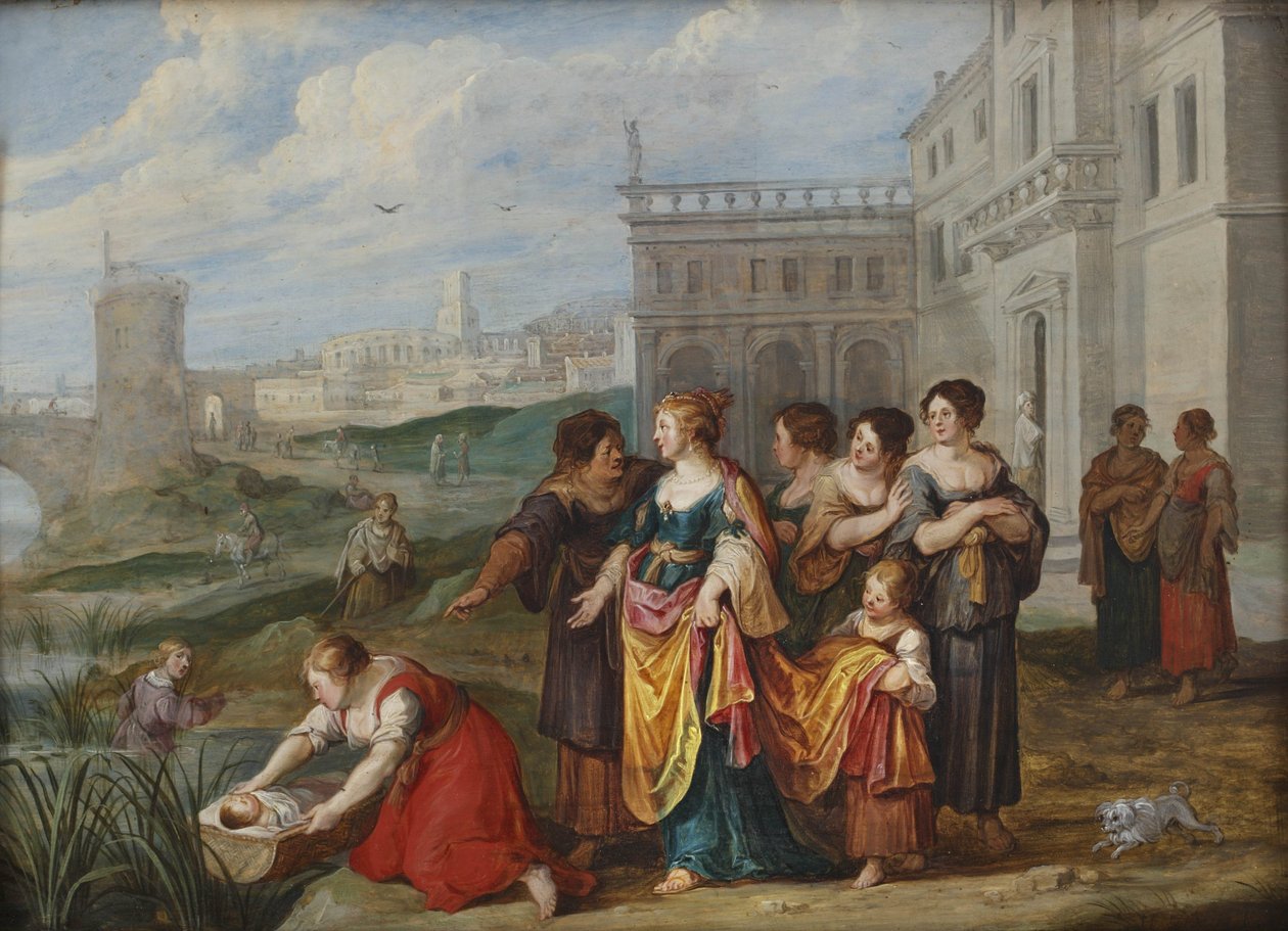 Fund af Moses af Hans Jordaens III