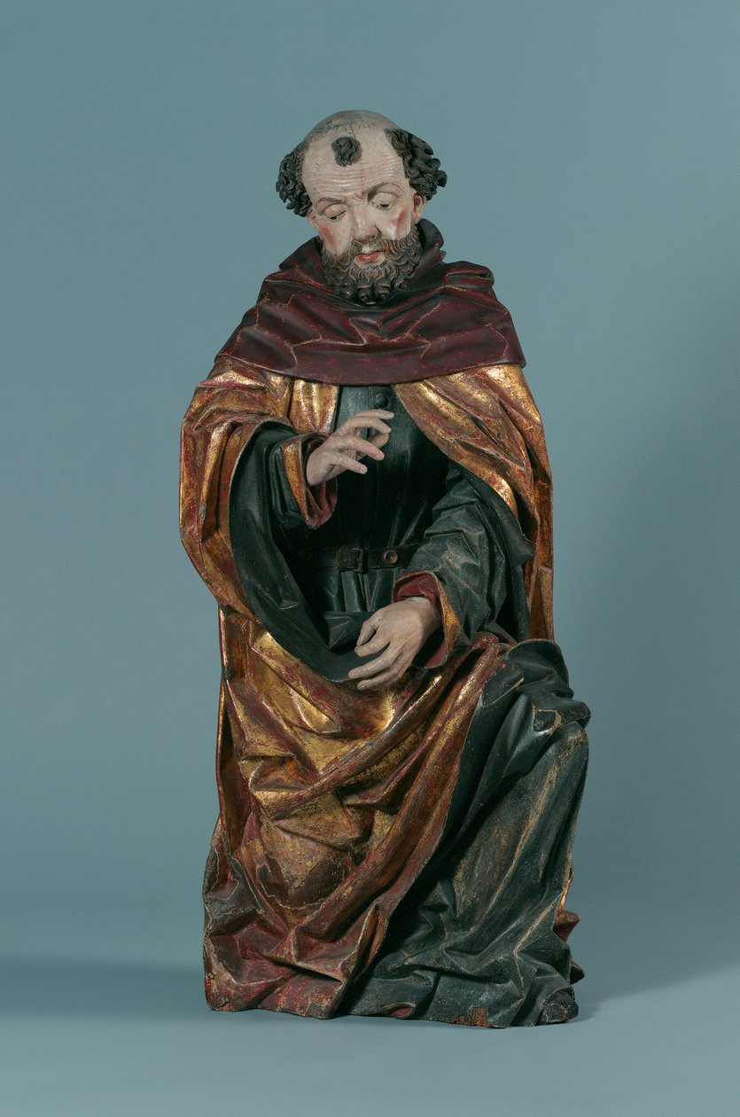 Joseph fra en tilbedelsesgruppe (Nativity) af Hans Klocker