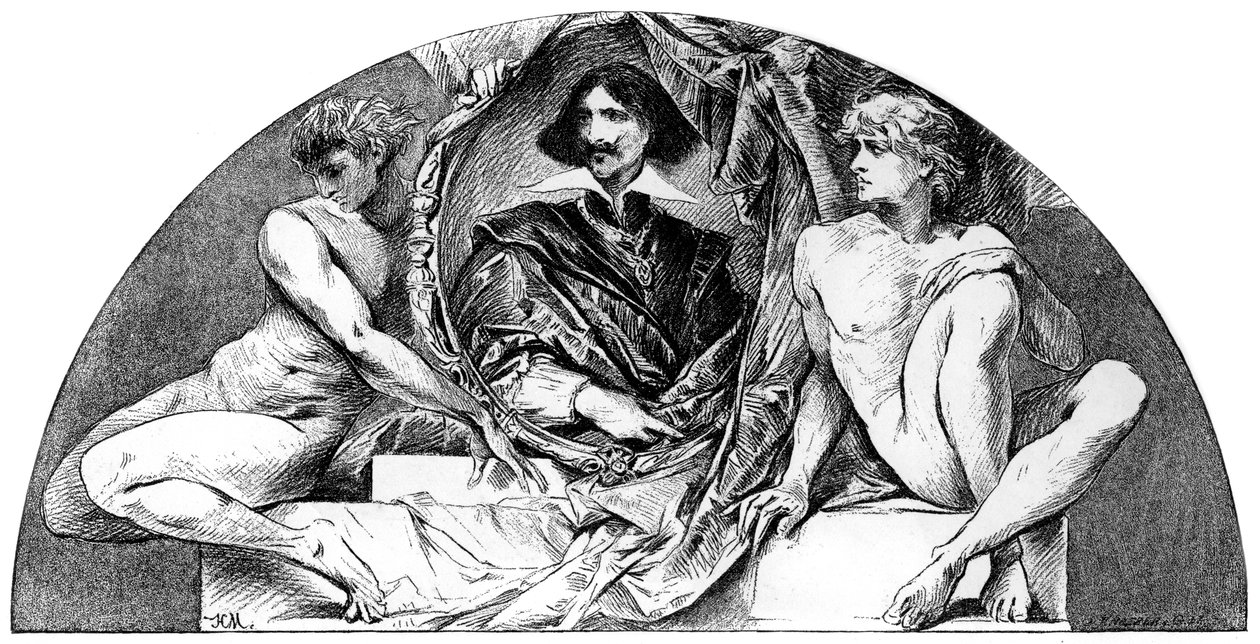 Diego Velazquez, spansk kunstner, c1880-1882 af Hans Makart
