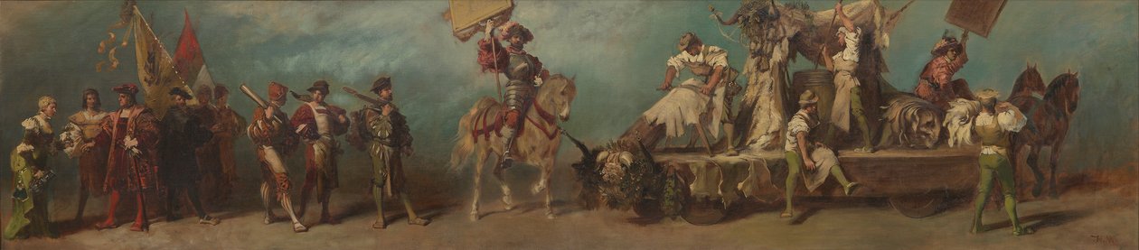Udkast til festoptoget 1879 - Garverne af Hans Makart