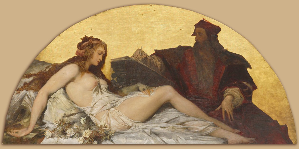 Leonardo da Vinci af Hans Makart