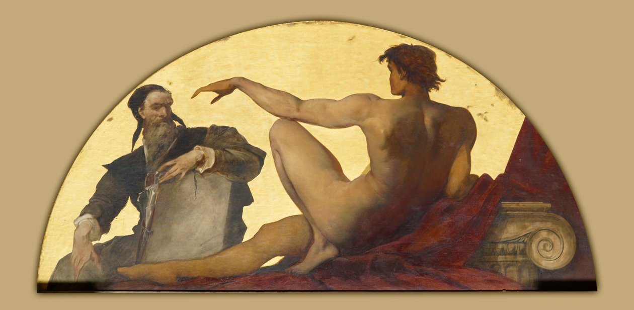 Michelangelo Buonarroti af Hans Makart