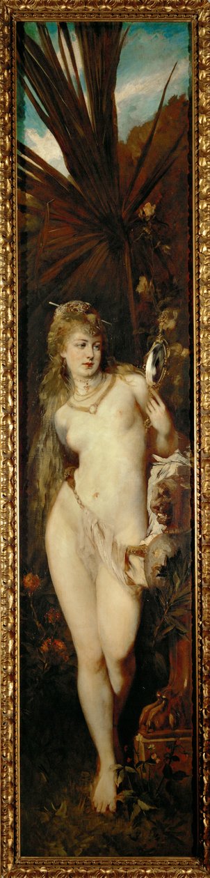 Sight - fra serien Die fuenf Sinne ... (olie på lærred) af Hans Makart