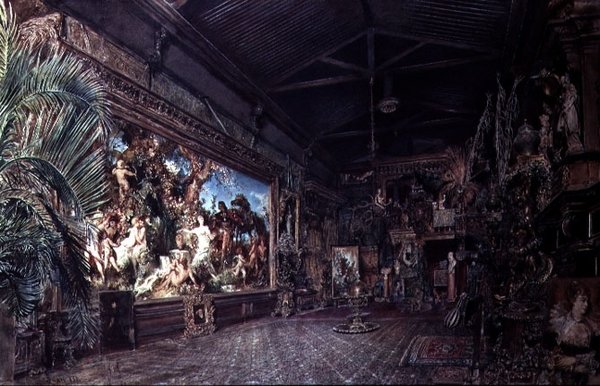 Kunstnerens Atelier af Hans Makart