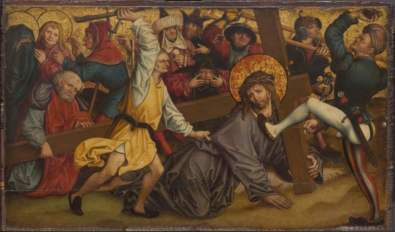 Kristus bærer korset, 150015. af Hans Maler