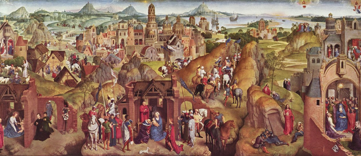 Advent og Kristi triumf af Hans Memling