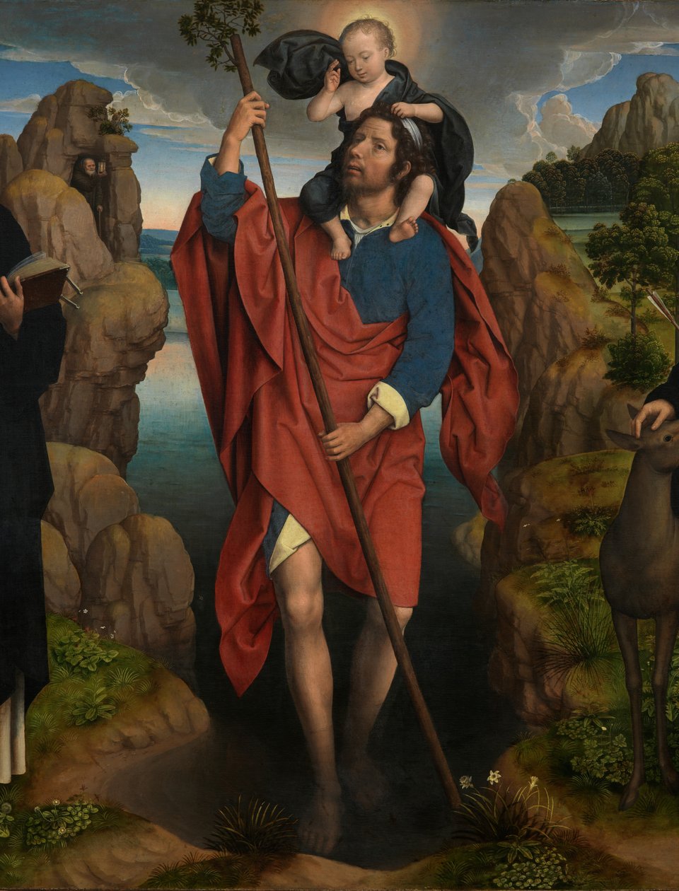 Detalje af Willem Moreels Triptykon af Hans Memling