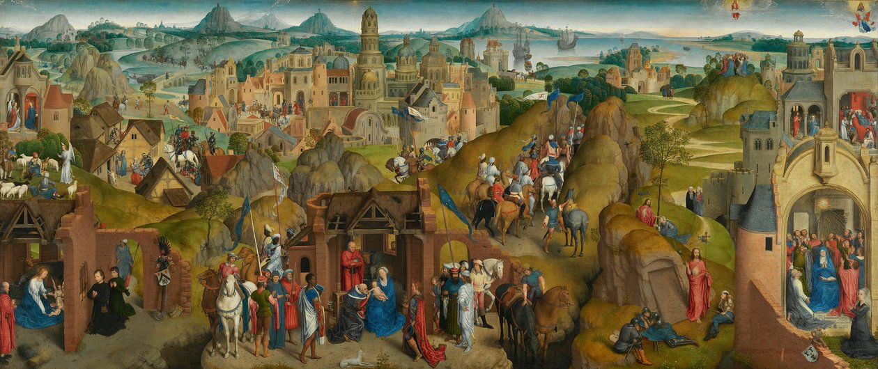 Marias syv glæder af Hans Memling