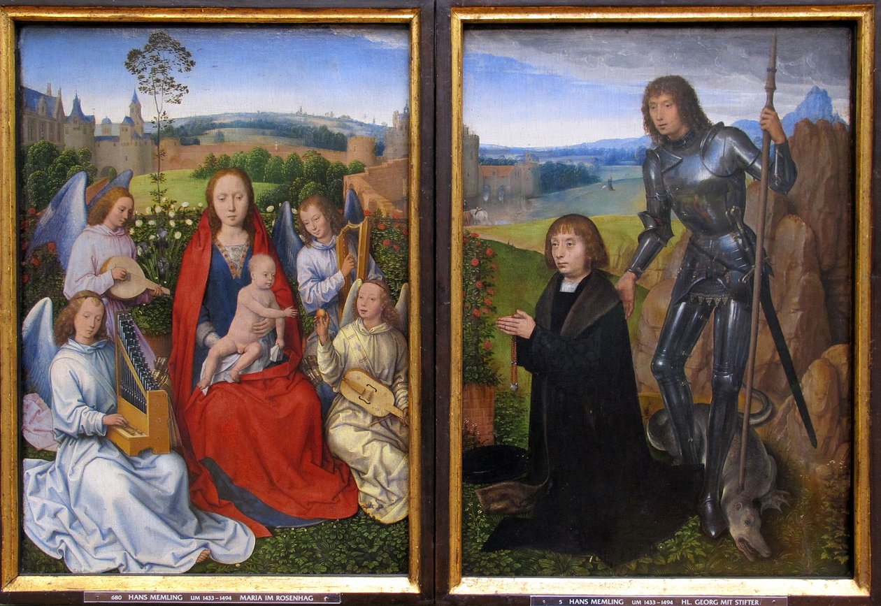 Diptykonet fra München af Hans Memling