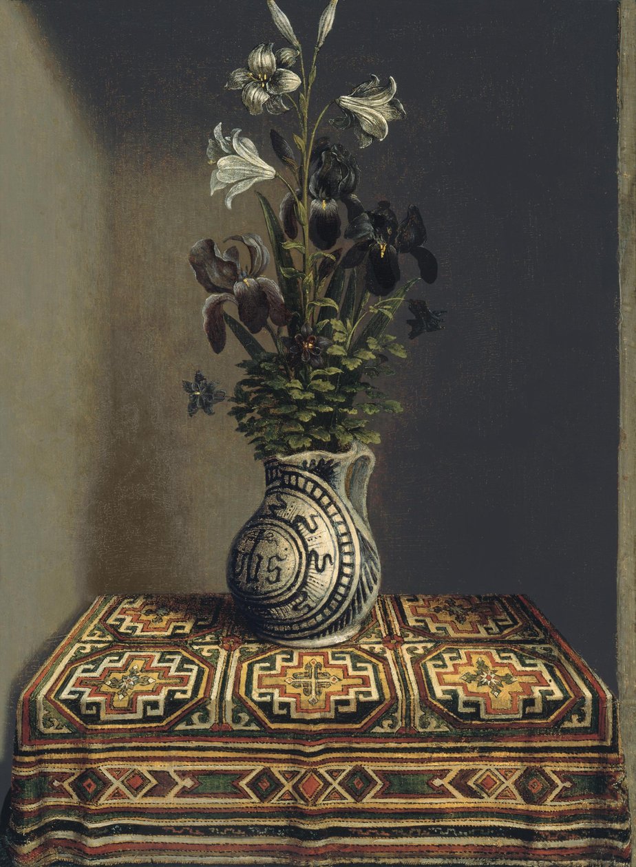 Blomster i en kande, ca 1485 af Hans Memling