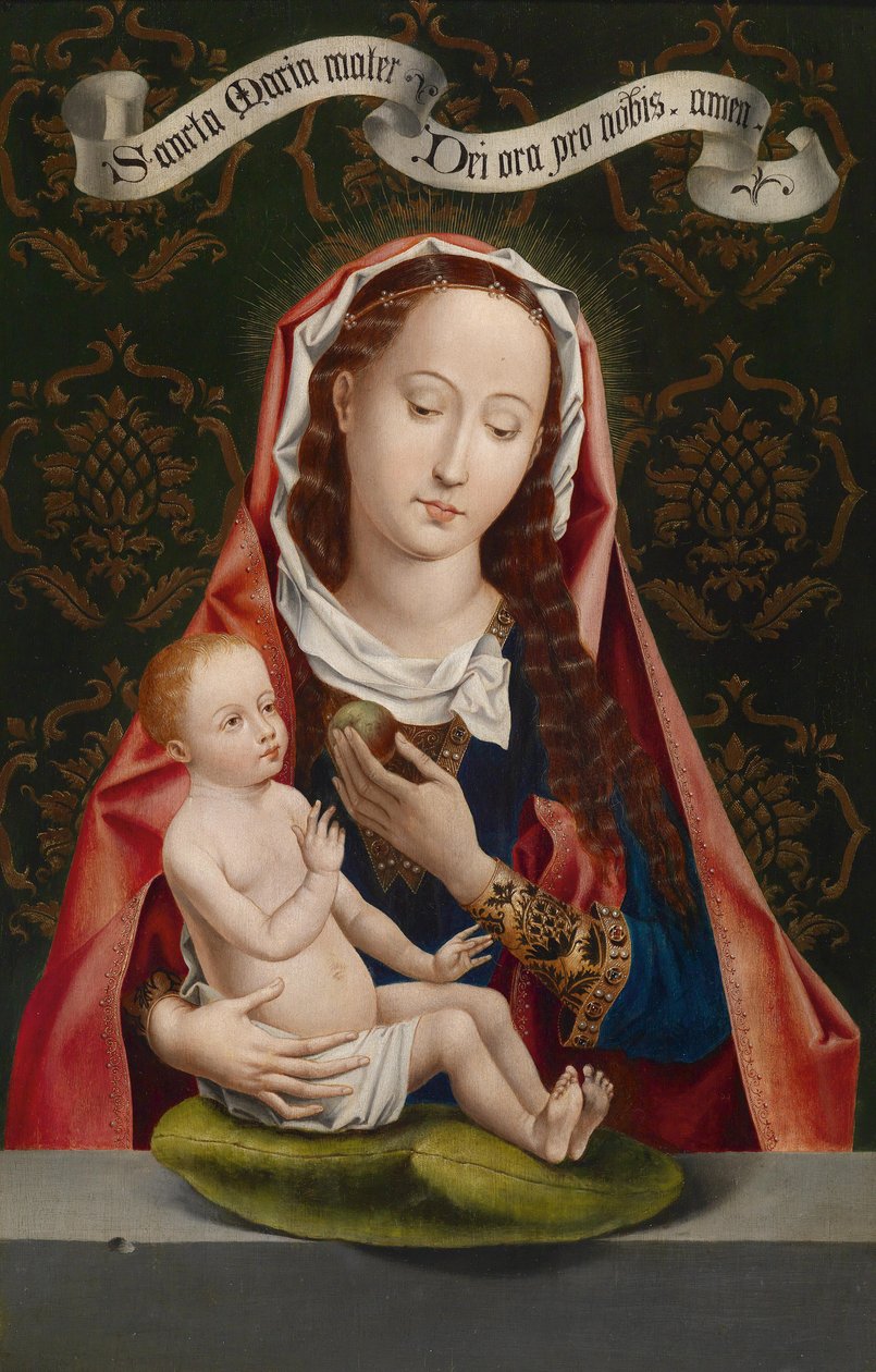 Madonna af æblet af Hans Memling