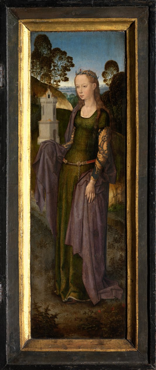 Højre fløj af Adriaan Reins Triptykon af Hans Memling
