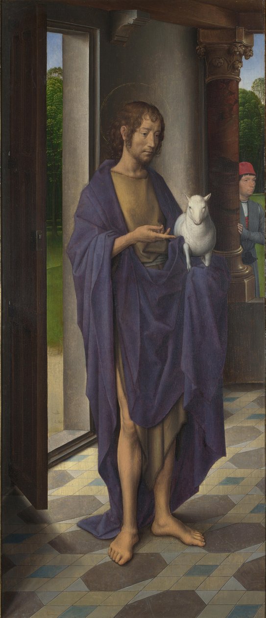 Johannes Døberen, ca 1478 af Hans Memling
