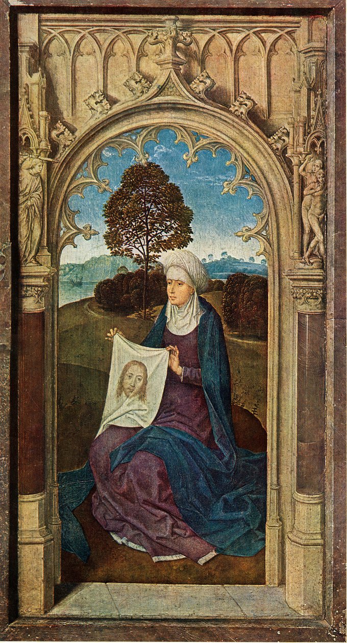 Sankt Veronica, 1470-1475. af Hans Memling