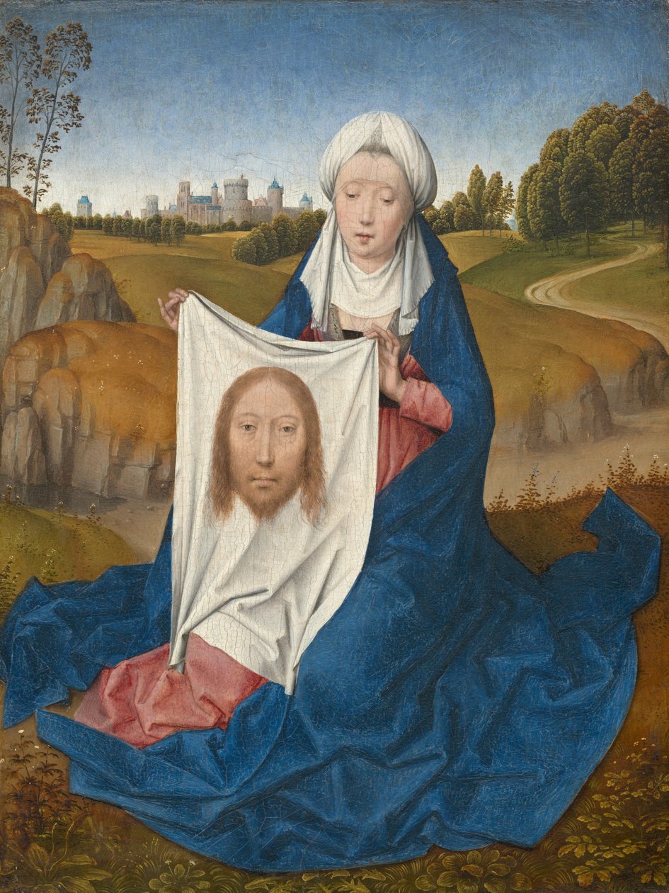 Sankt Veronica [forside] af Hans Memling