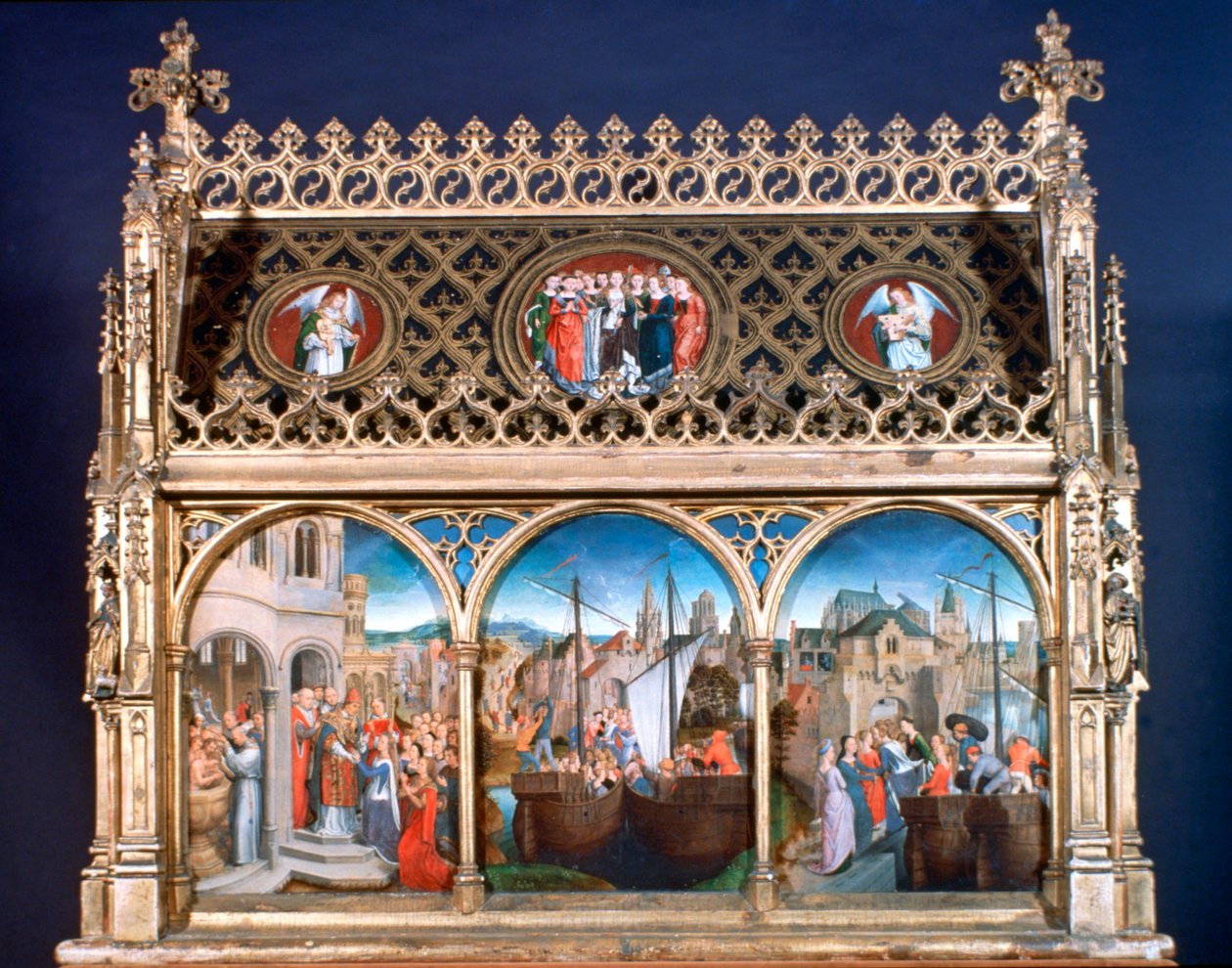 St Ursula-helligdommen, 1489 af Hans Memling